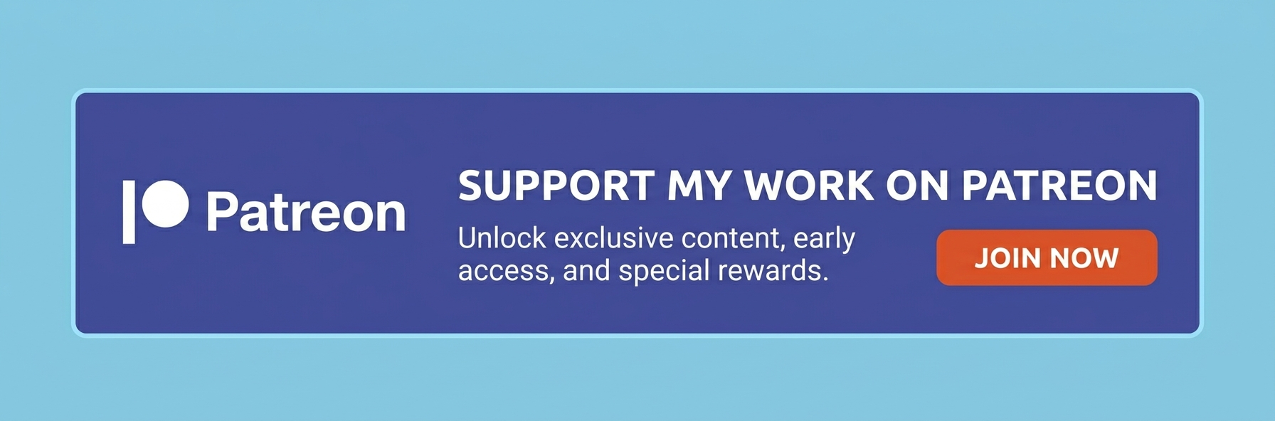 Support my work on Patreon